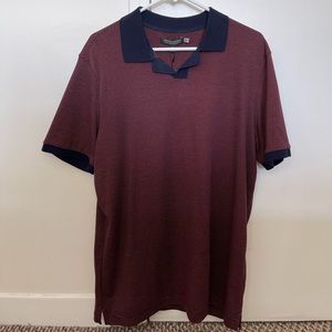 (NWT) Banana Republic: Luxury-Touch Performance Polo (L)